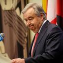 El Secretario General de la ONU, António Guterres, habla sobre el corredor de granos del Mar Negro.