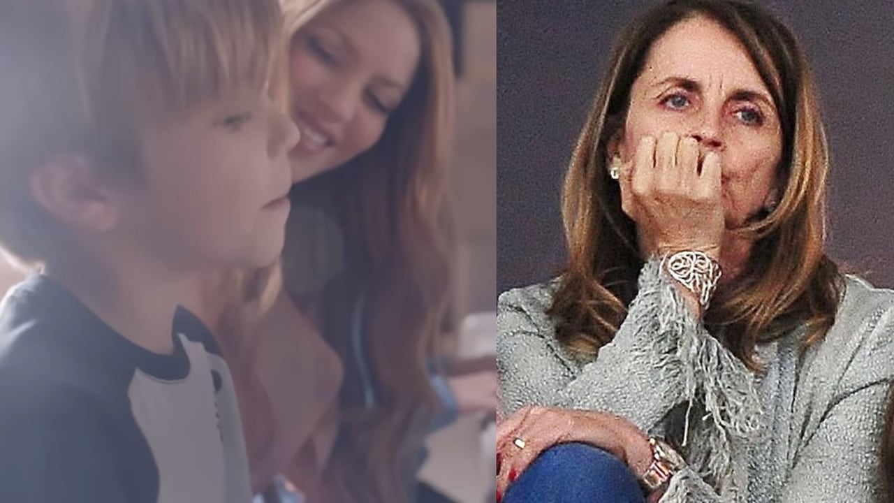 Destapan la inconformidad de la mamá de Piqué con sus nietos Milan y Sasha.