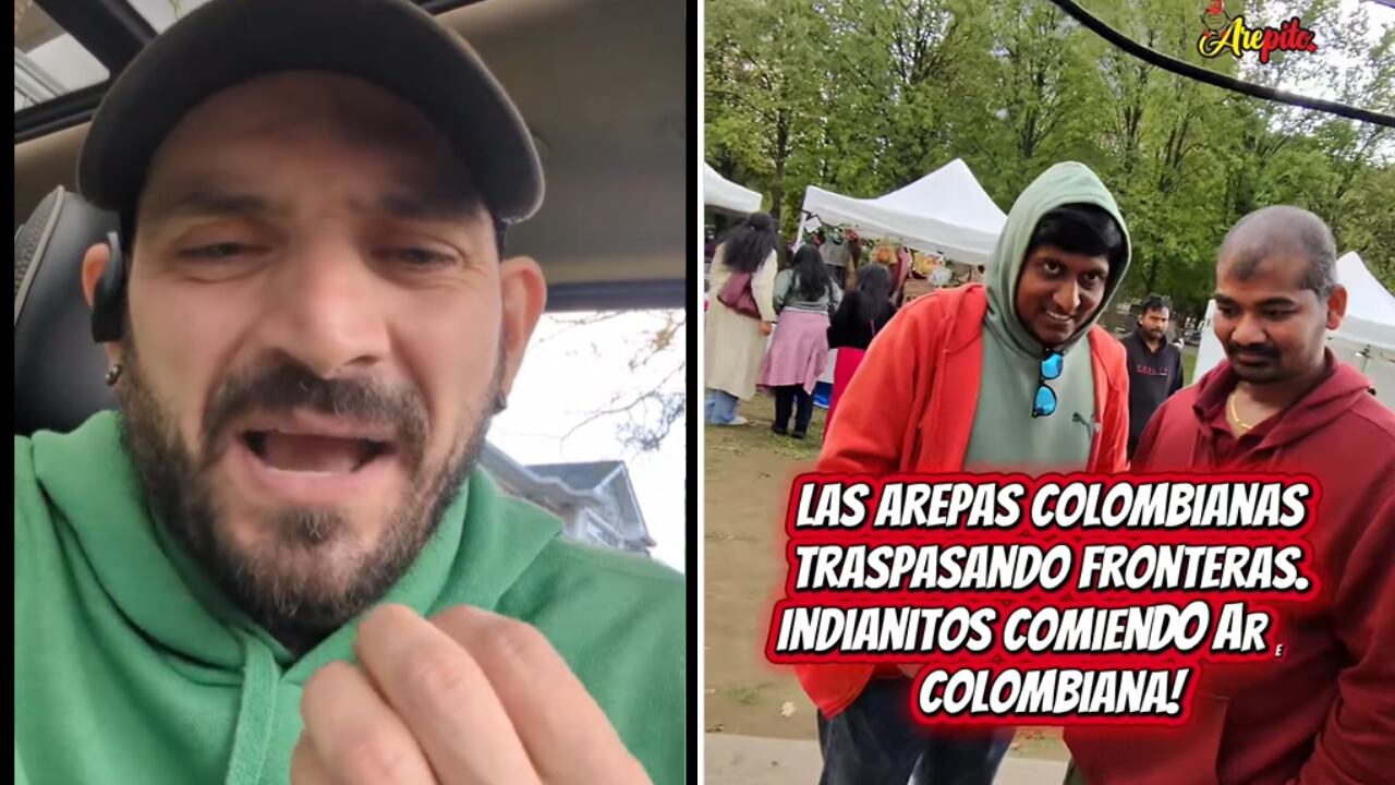 Un puesto de arepas en el extranjero causó asombro entre ciudadanos indios por su preparación y concepto.