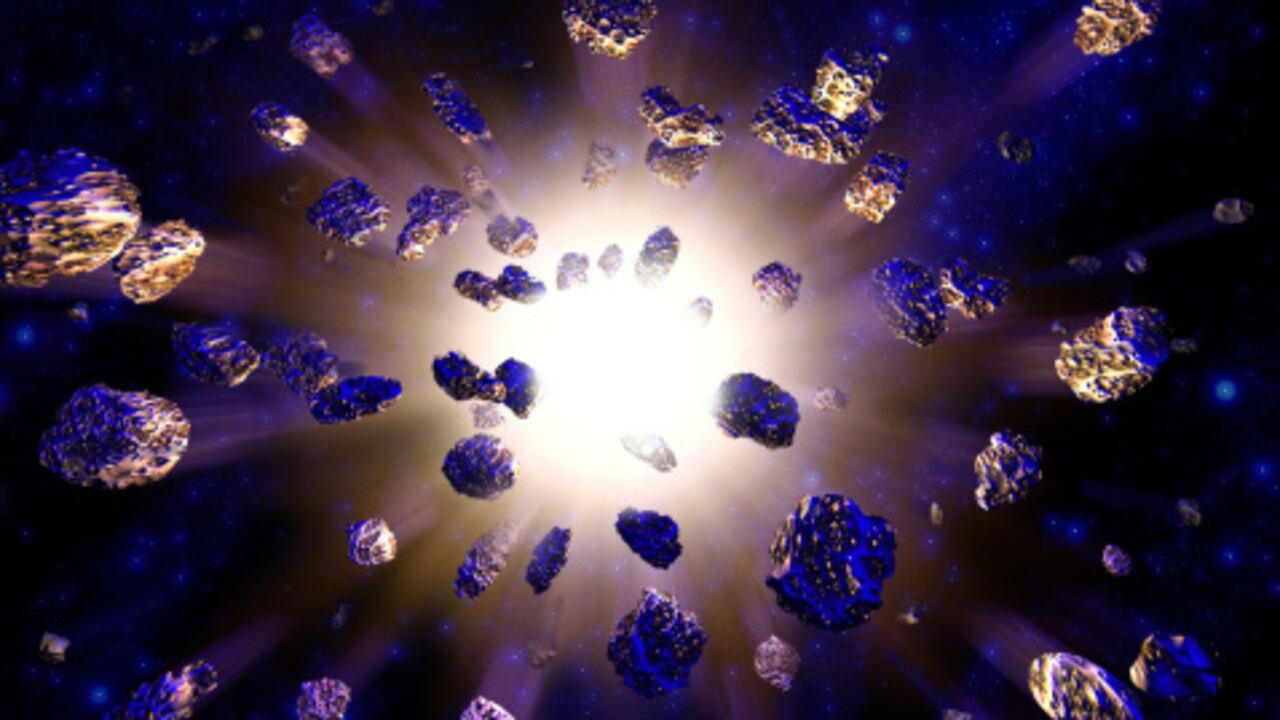 Imagen de referencia del impacto intencionado de la misión DART de la NASA para desviar la ruta del asteroide Dimorphos.