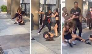 Un hombre golpea de manera brutal a dos mujeres en Seattle, Estados Unidos