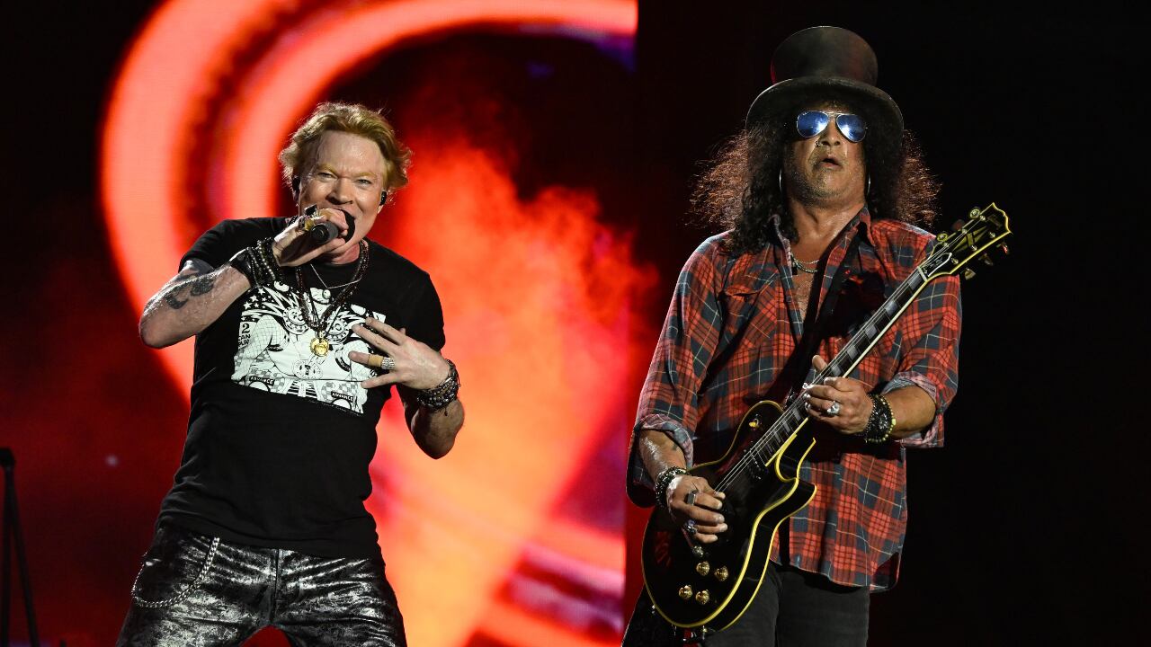 La banda estadounidense ya está en la ciudad de Bogotá.