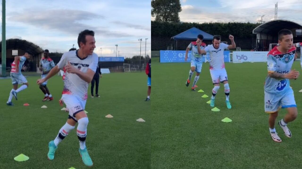 Rigo Urán debutó con su nuevo equipo de fútbol y el video se viralizó ...