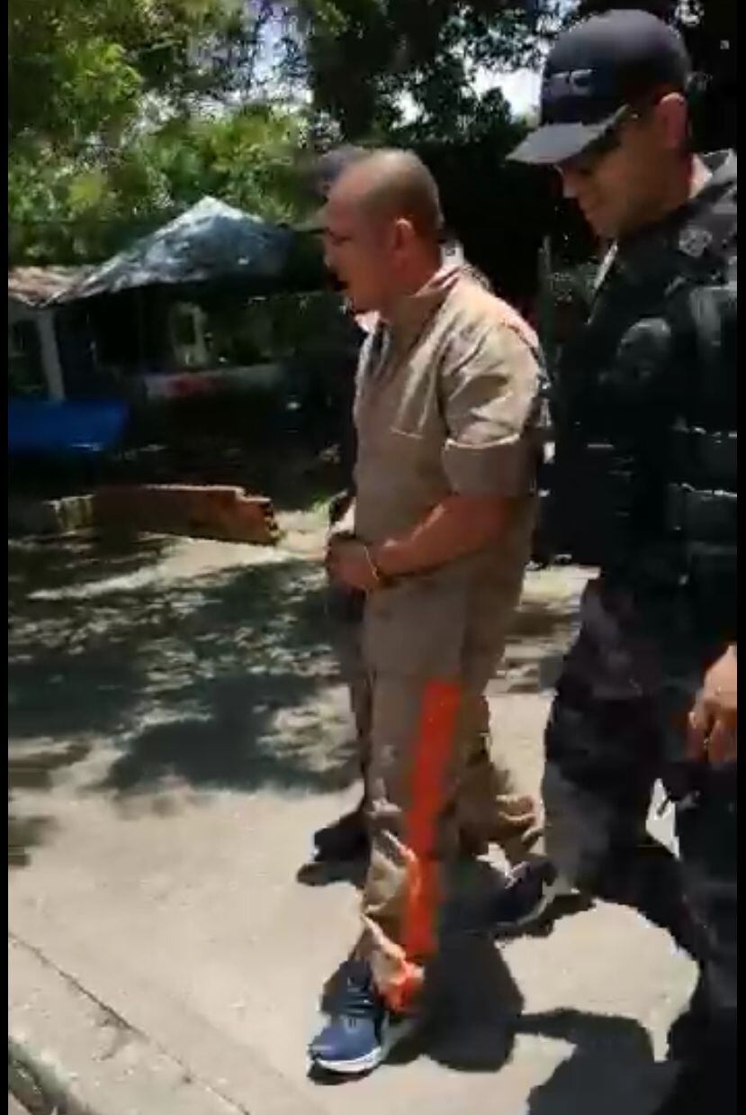 Negro Ober fue trasladado a la cárcel de La Dorada.