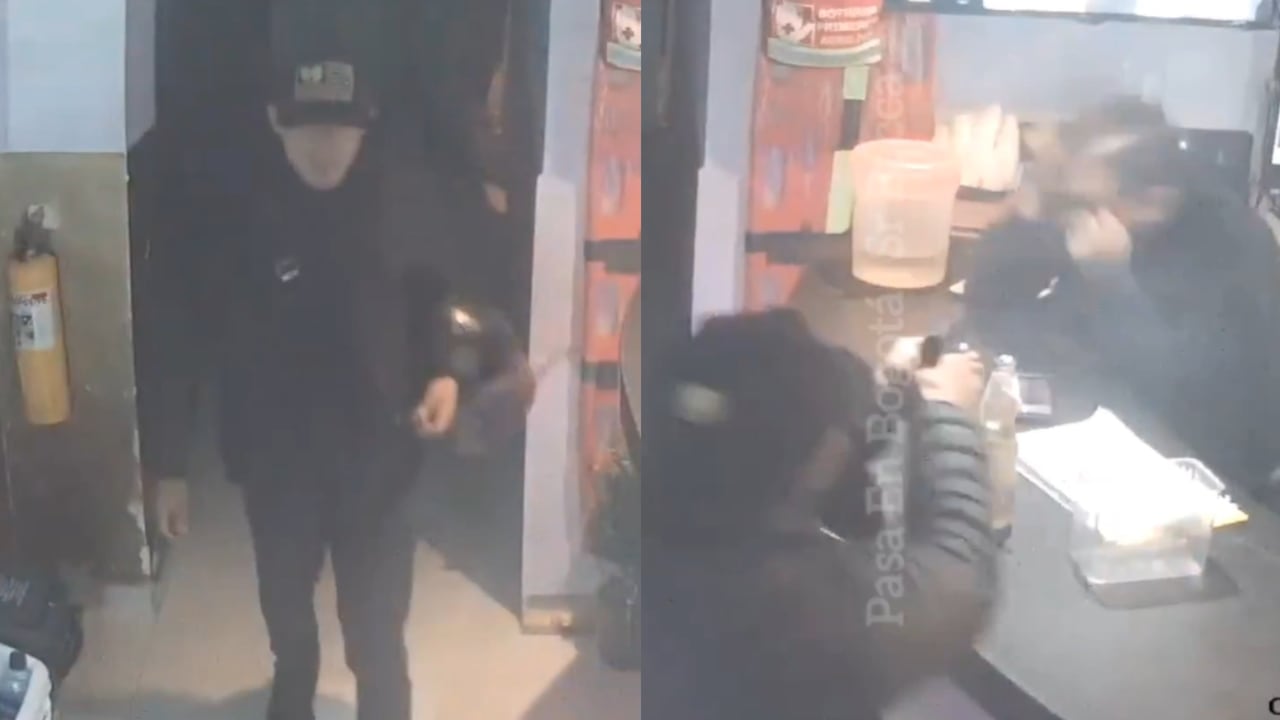 Este es el momento exacto en el que se perpetró el ataque.