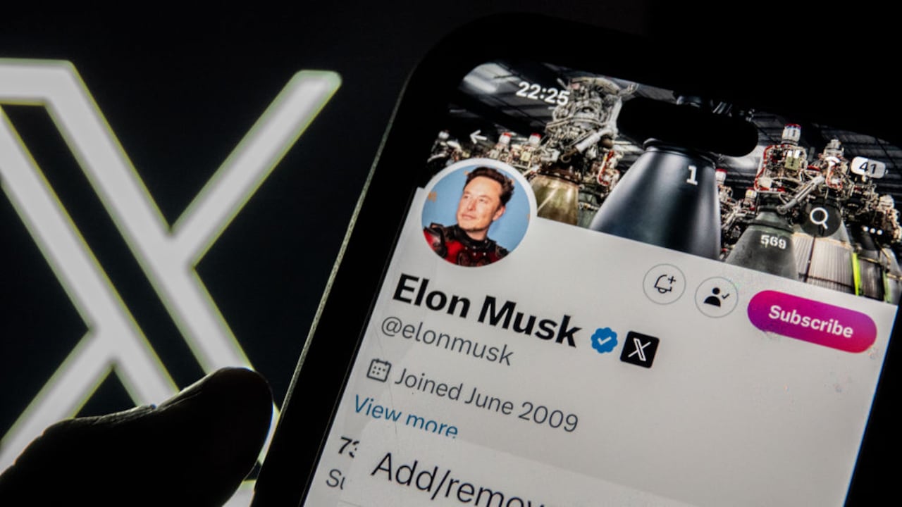 Elon Musk gastó 41.800 millones de euros para comprar X.