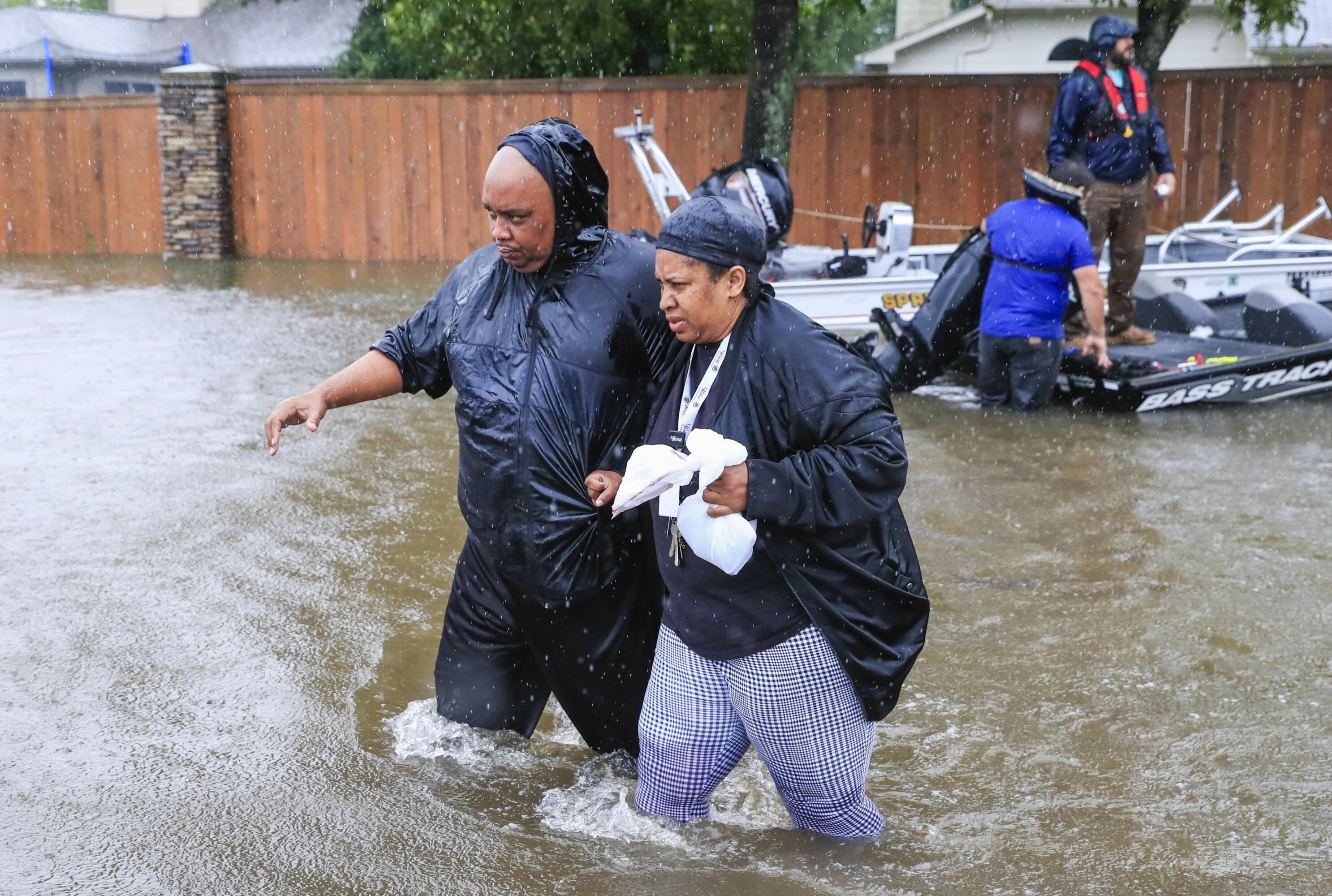 Las inundaciones en Houston hicieron recordar la devastación provocada por el huracán Harvey