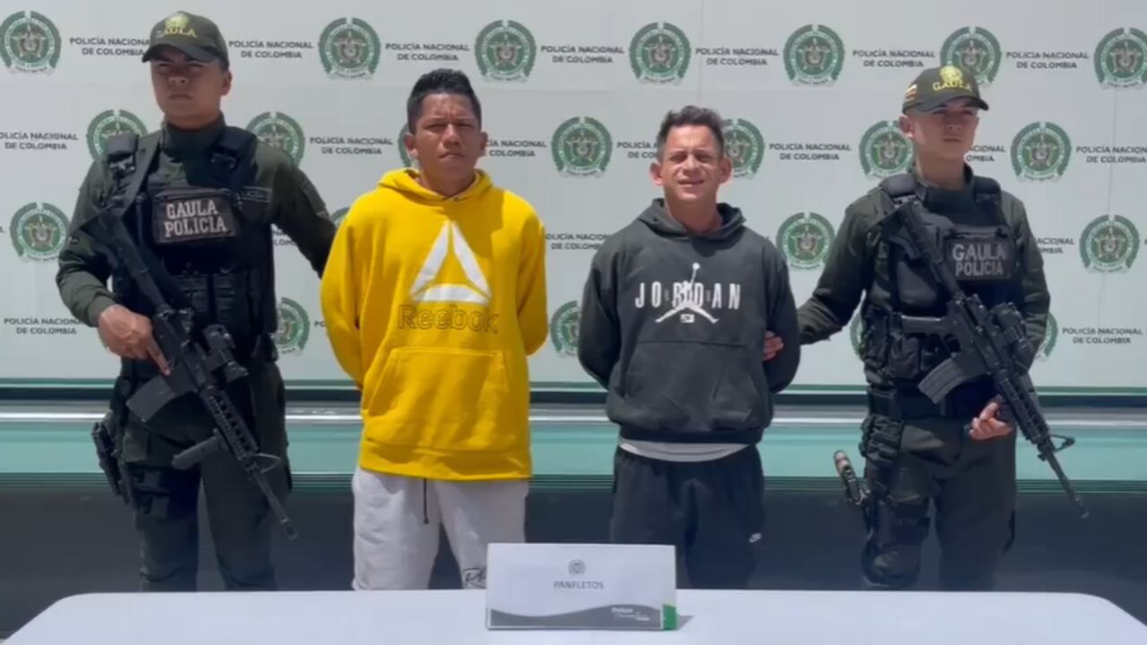 Capturados en Bogotá