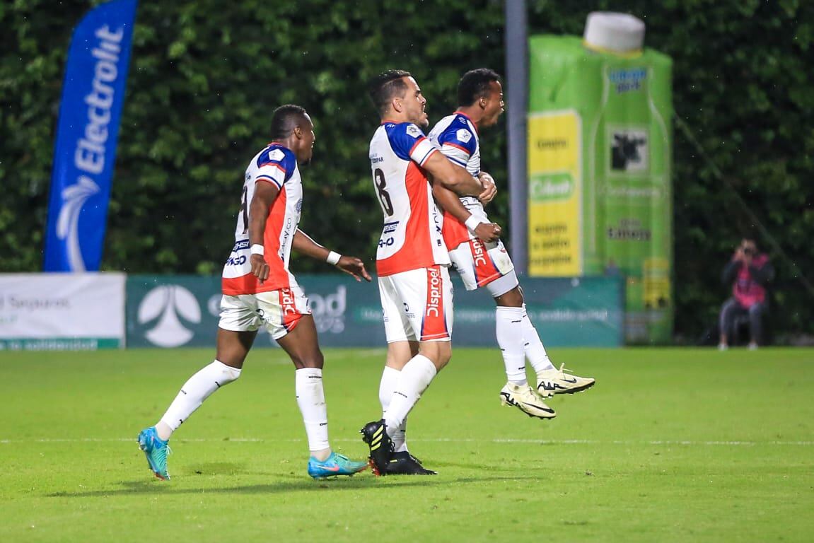 Alianza celebró ante Equidad en Bogotá.