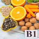 La vitamina B1 se encarga de aportar la energía que el cuerpo necesita por medio de algunos alimentos.