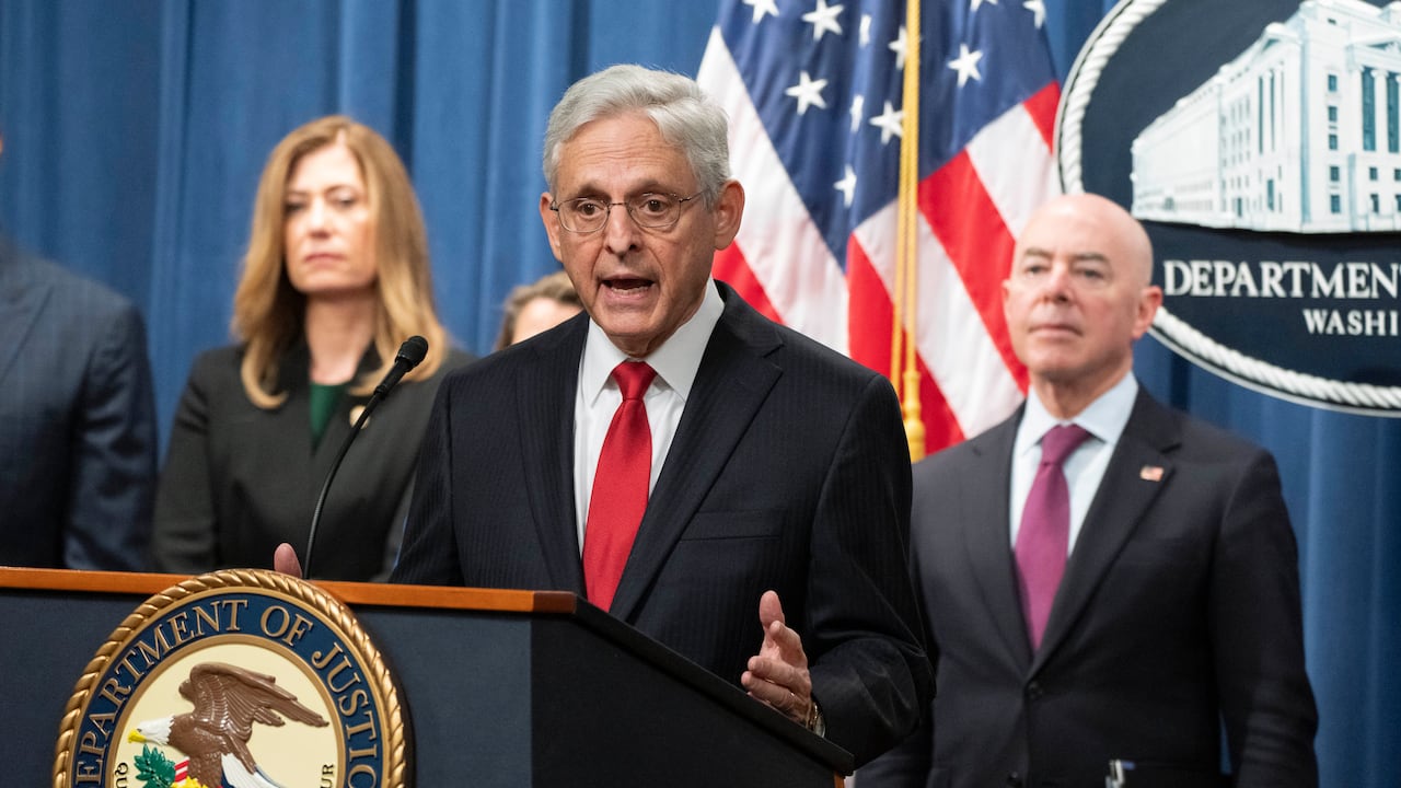 Merrick Garland, Anne Milgram, Alejandro Mayorkas
