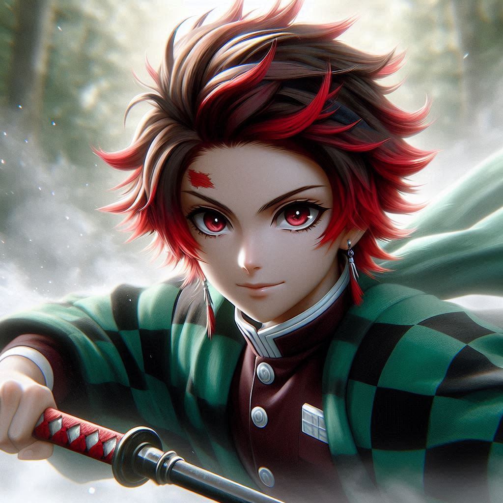 Tanjiro Kamado, protagonista de la serie de anime Kimetsu no Yaiba.