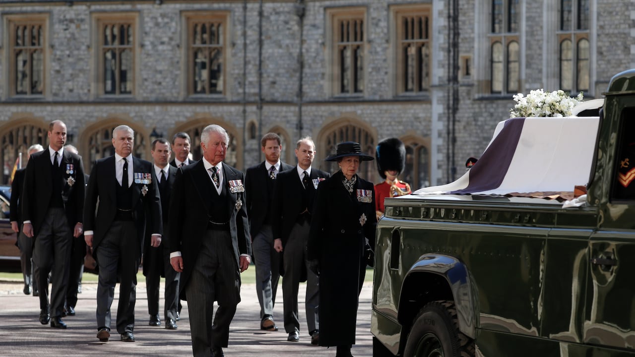 funeral del príncipe Felipe de Gran Bretaña