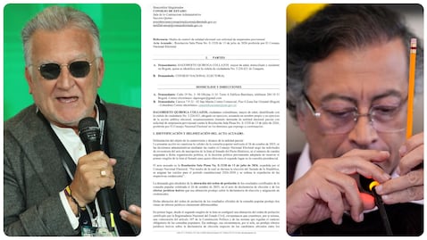Dagoberto Quiroga, Gustavo Petro y la demanda ante el Consejo de Estado.