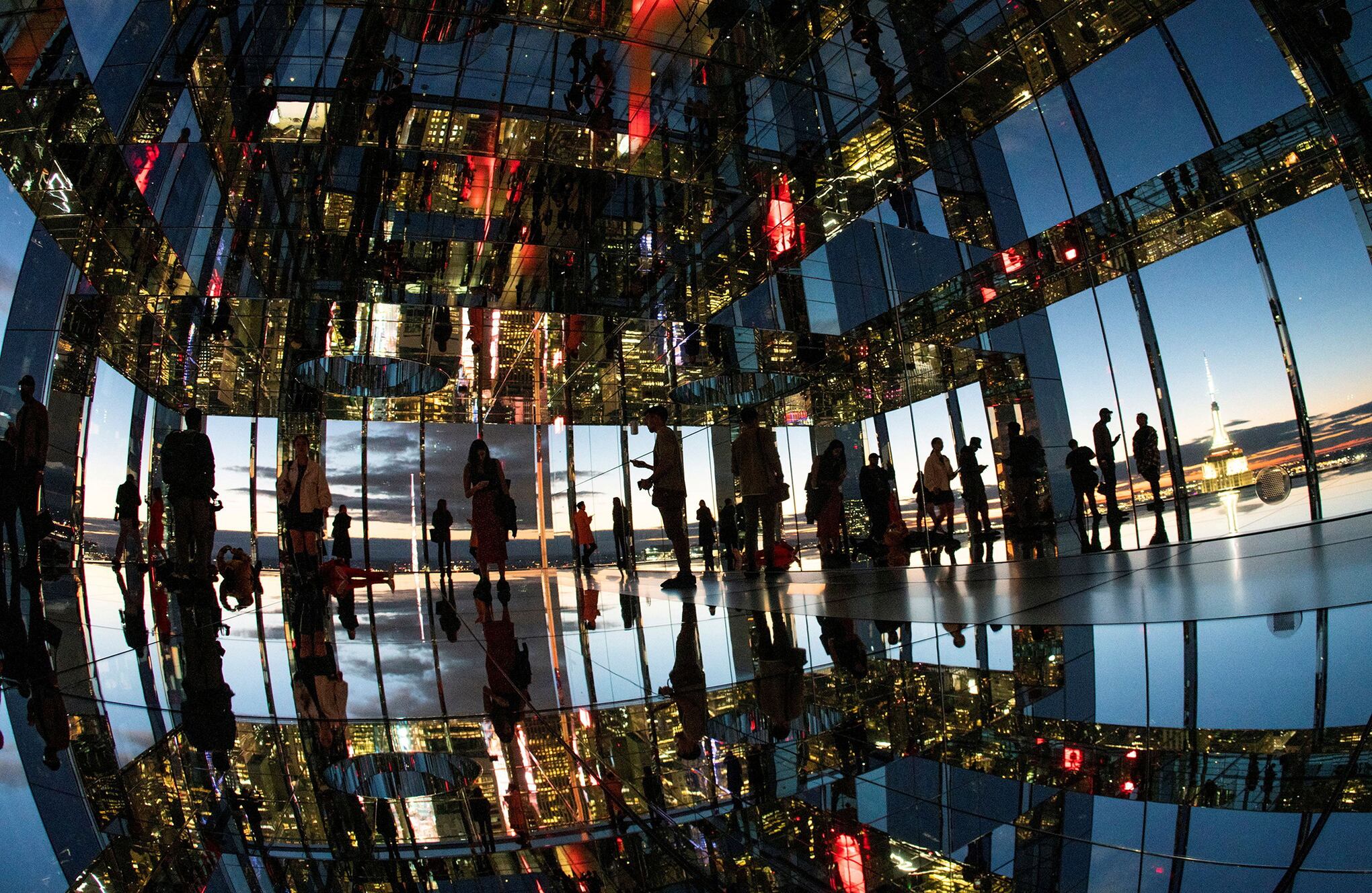En Imágenes : Impresionantes vistas desde la plataforma de observación más nueva de la ciudad de Nueva York