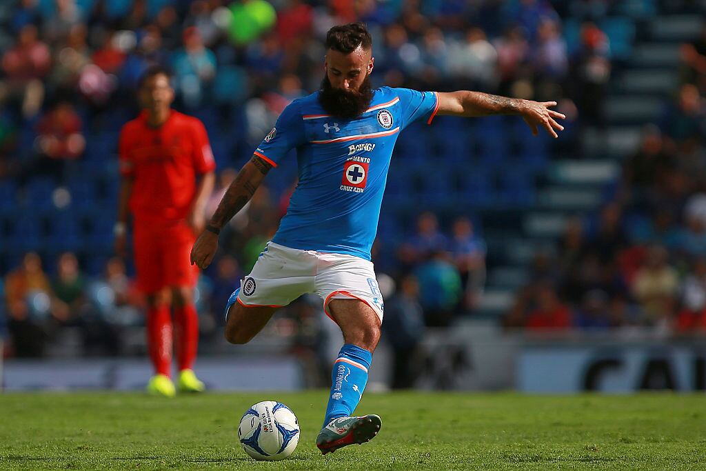 Marc Crosas en su etapa con Cruz Azul.