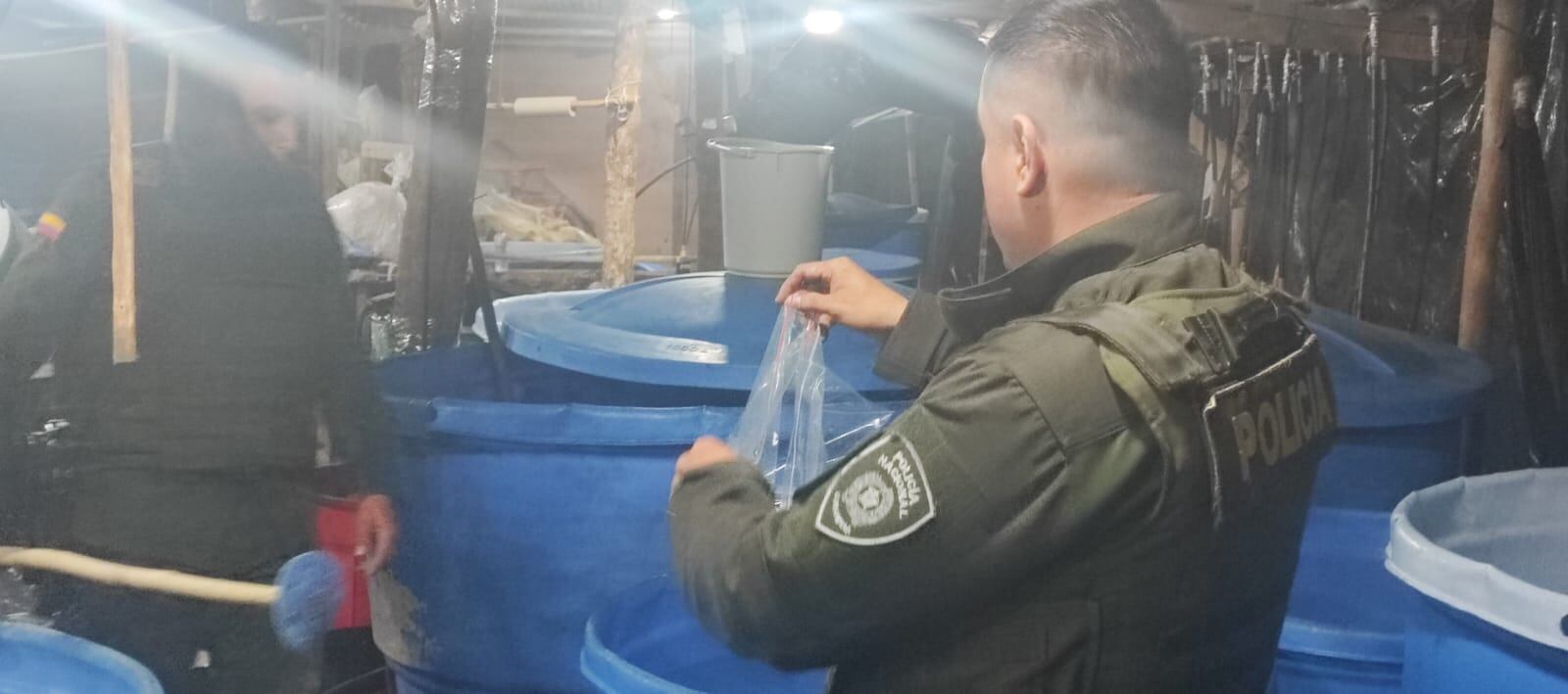 Megalaboratorio de cocaína desmantelado en Nariño