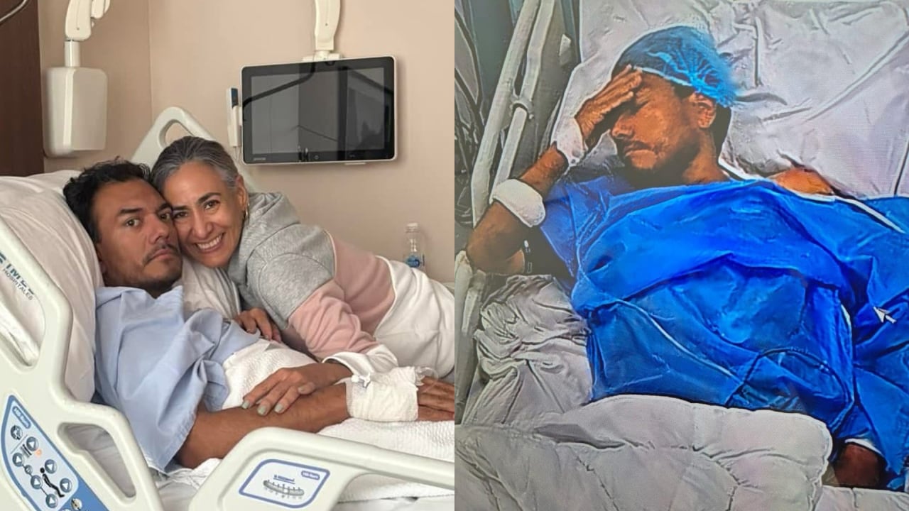 Cristian Pchoa vive con su familia en España.