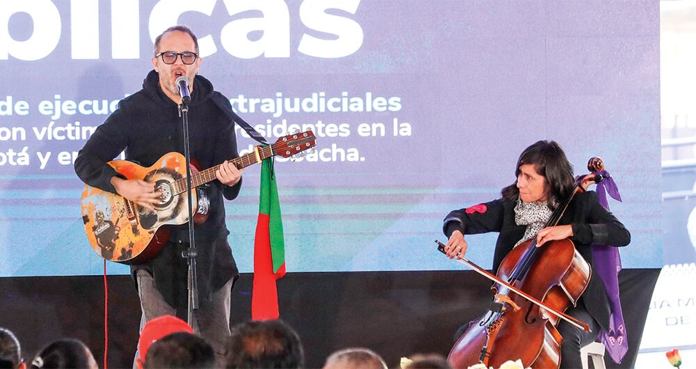 Concierto en el evento del perdón.