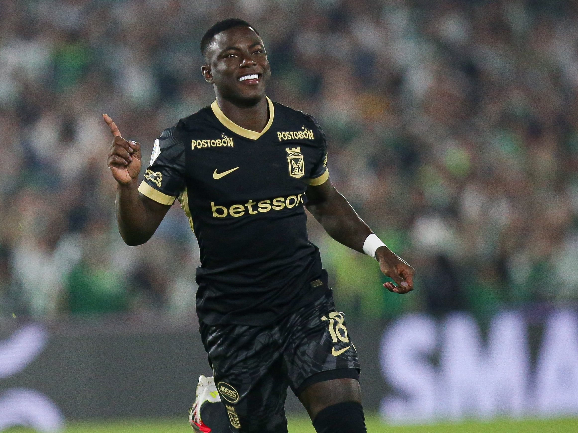 Bogotá. Marzo 04 de 2025. Fortaleza CEIF enfrenta a Atlético Nacional, por encuentro válido de la Liga BetPlay I 2025 de la fecha 7, en el estadio Nemesio Camacho El Campin. (Colprensa - Lina Gasca).