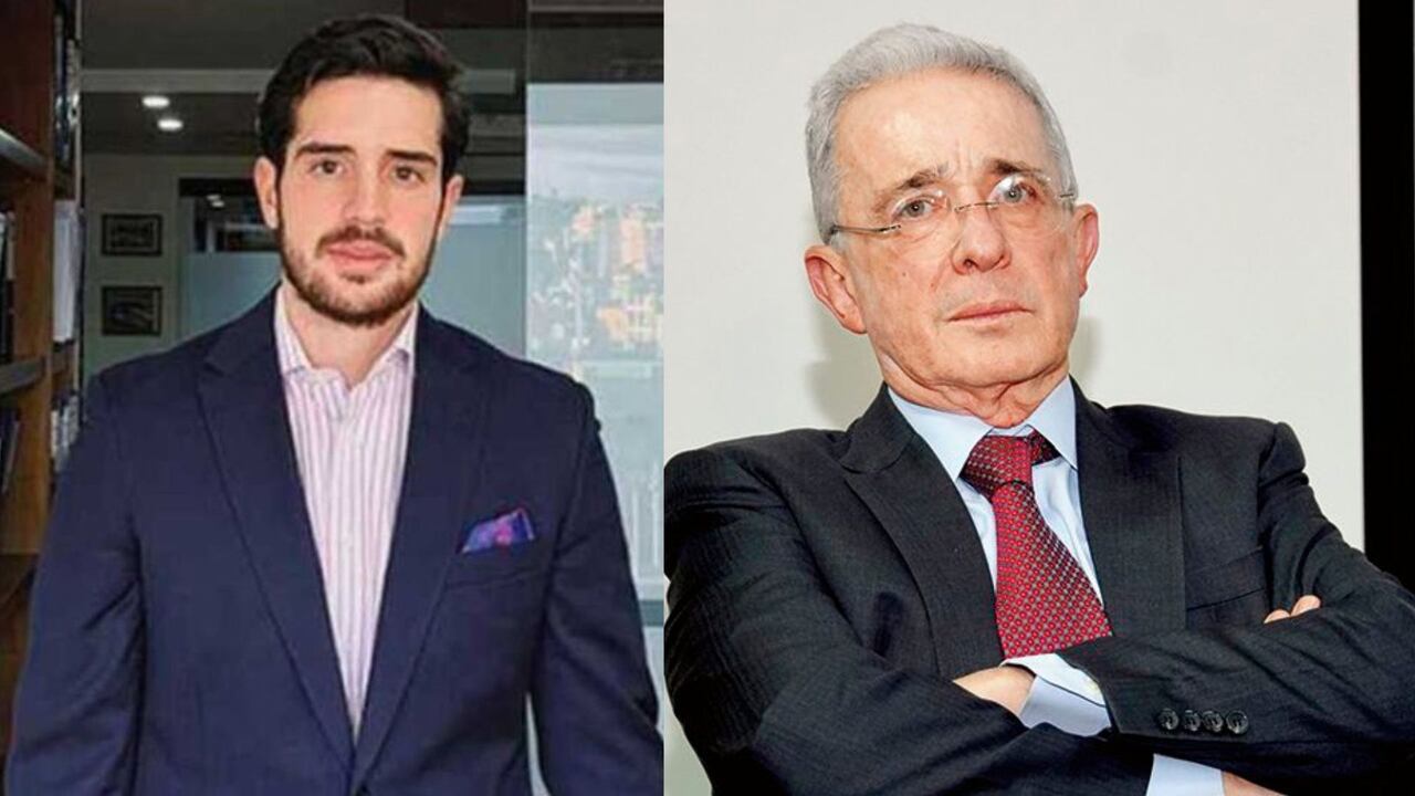 Juan José Lafaurie y Álvaro Uribe.