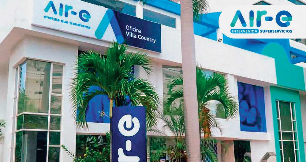 Air-e fue intervenida en septiembre de 2024 por la SuperServicios debido a una grave crisis financiera que afectaba su capacidad técnica, operativa, administrativa y financiera.