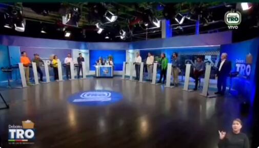 Debate Canal Tro, alcaldía de Bucaramanga.