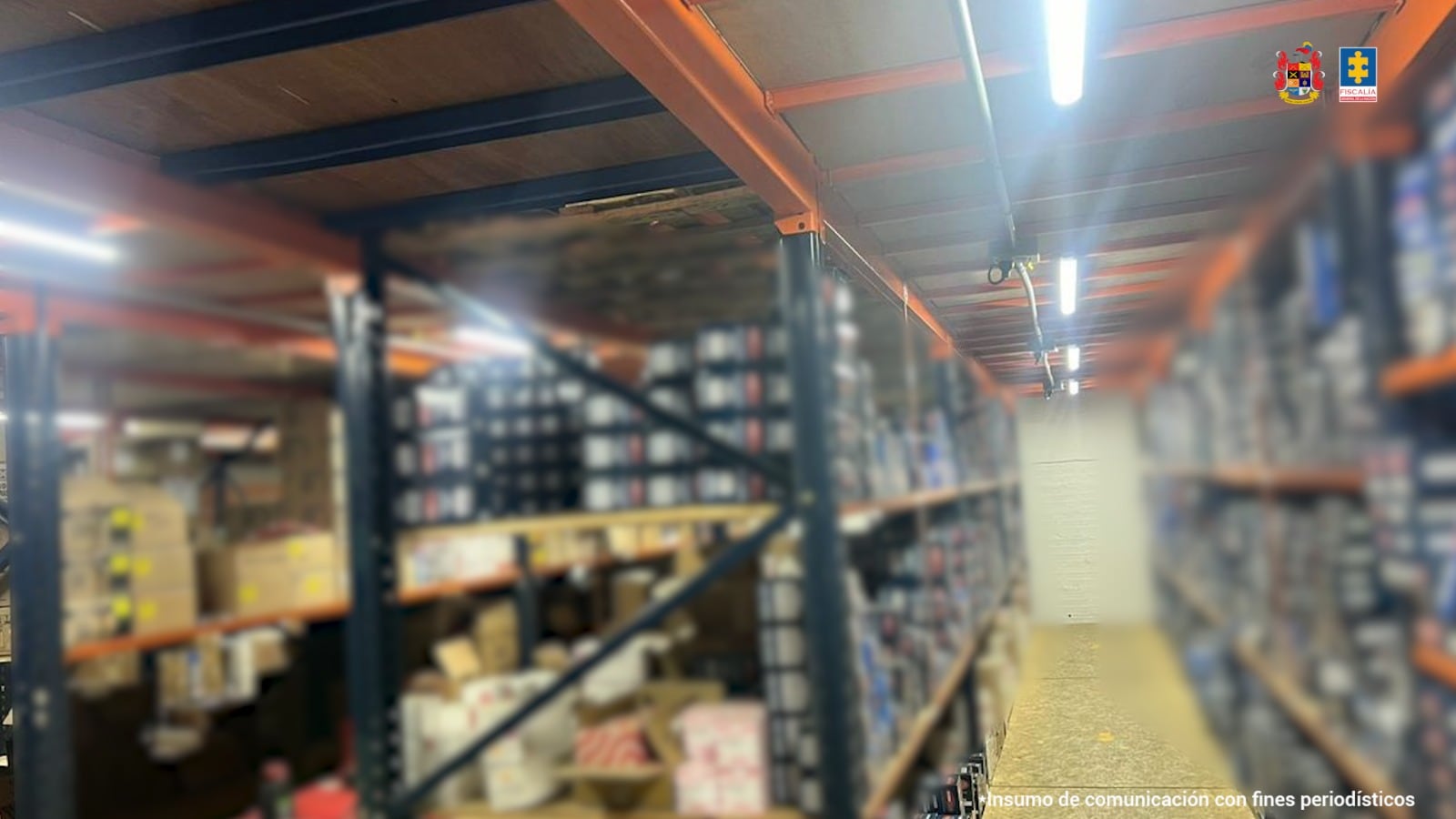 Fueron incautadas 40 toneladas de mercancía, representadas en 5.414 unidades de Lubricantes