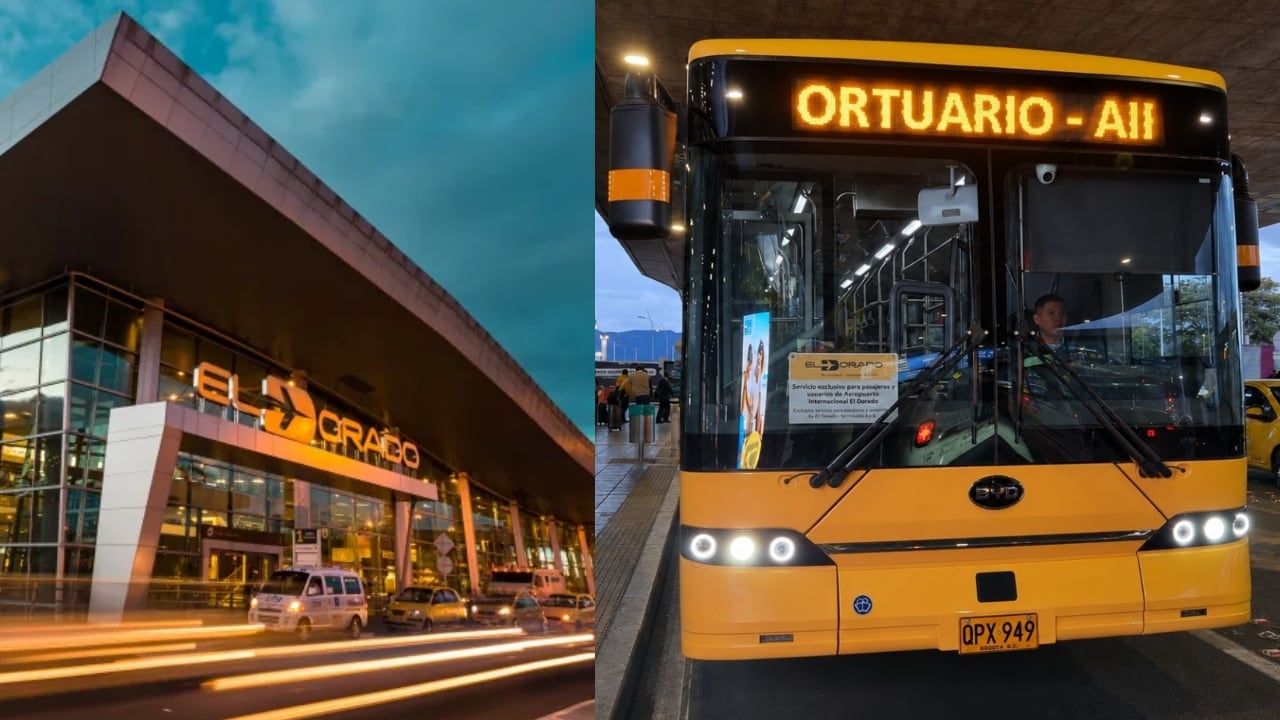 Nuevos buses eléctricos para el aeropuerto El Dorado.