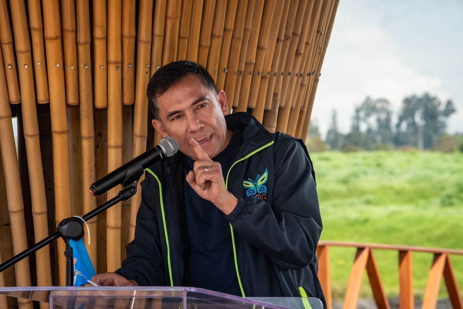 El director de la CAR Cundinamarca, Luis Fernando Sanabria.