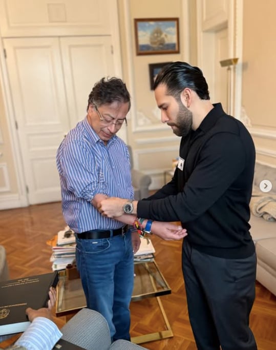 El presidente Gustavo Petro