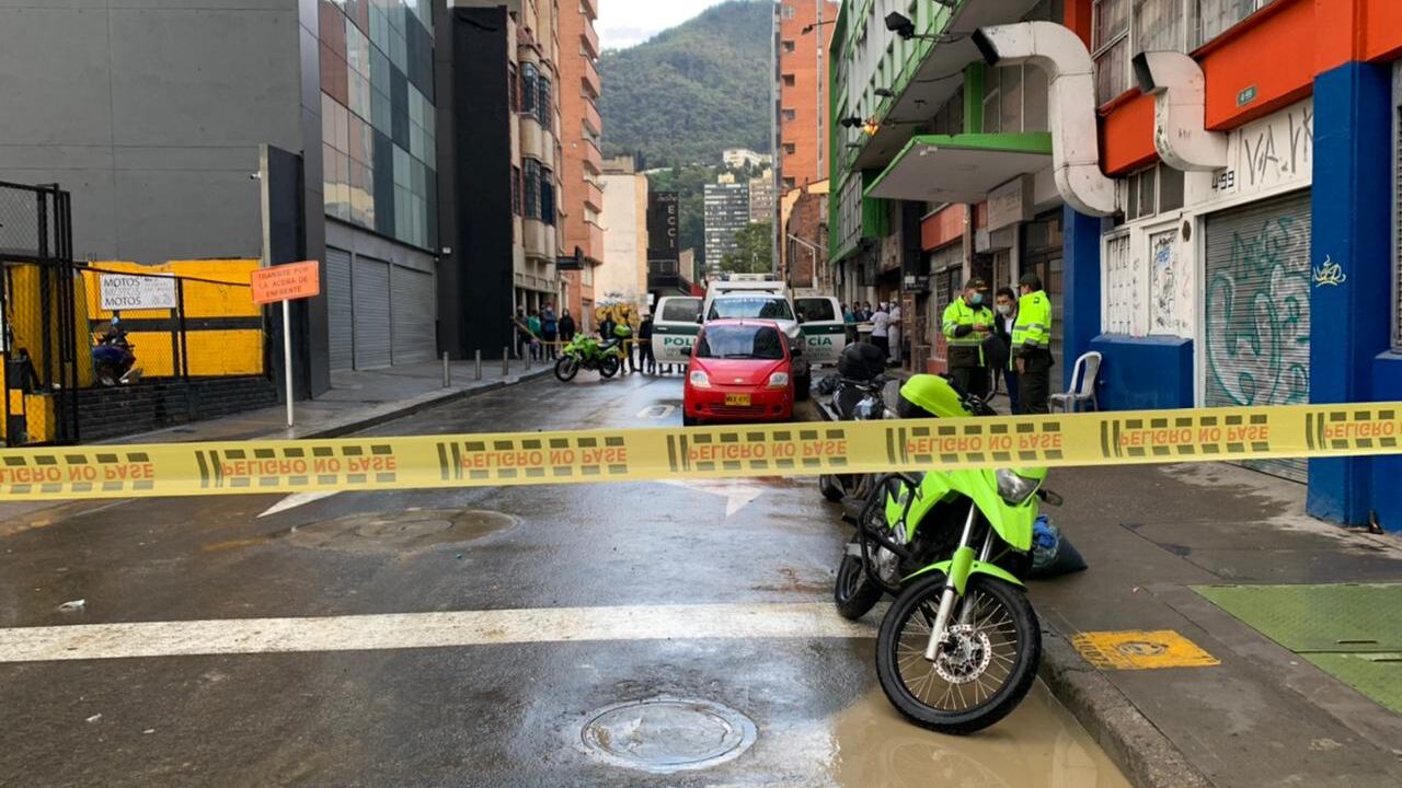 Tiroteo Centro de Bogotá