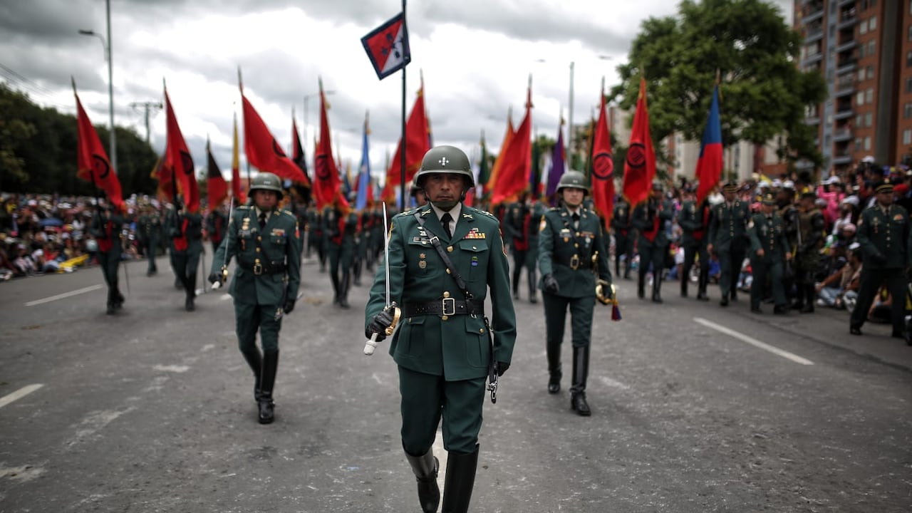 Desfile 20 de julio en Bogotá