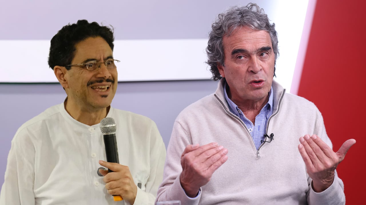 Sergio Fajardo e Iván Cepeda.