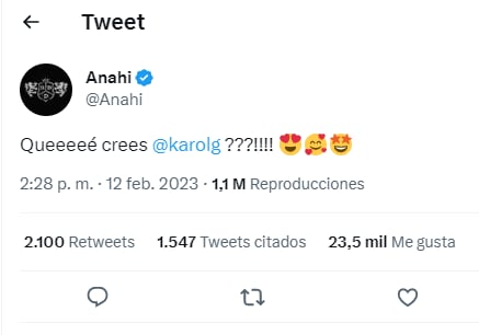 Twitter Anahí