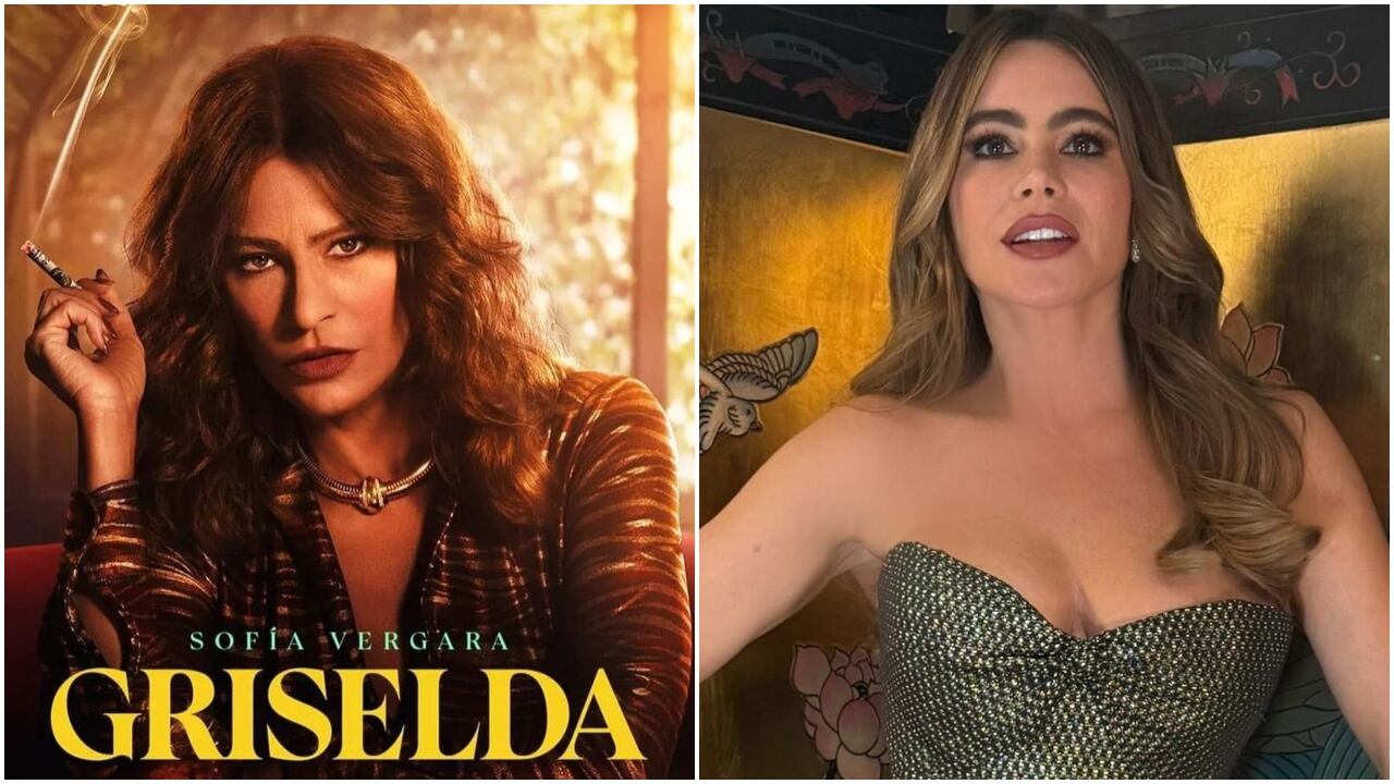 Sofía Vergara personificando a Griselda Blanco para la serie de Netflix.