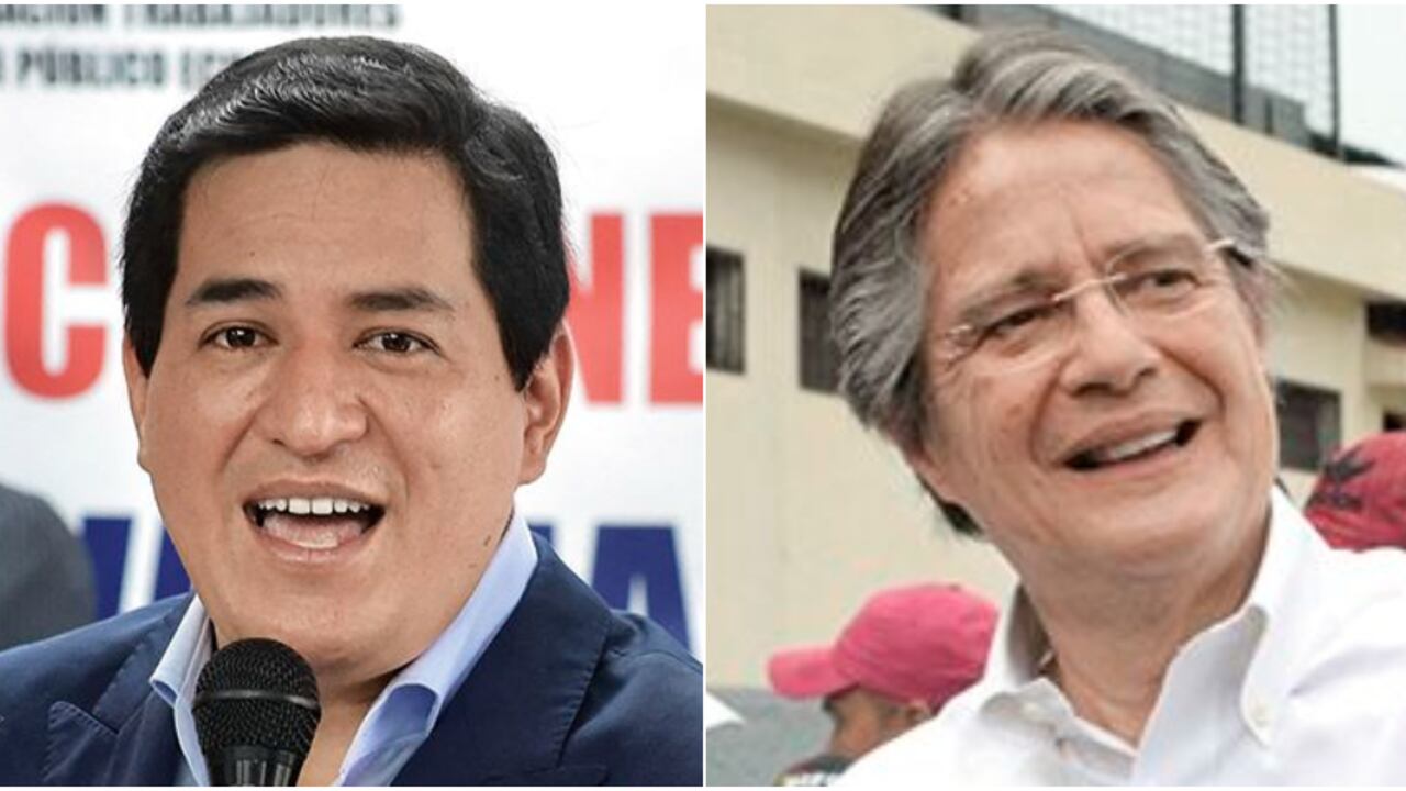 Andrés Arauz y Guillermo Lasso se disputan este domingo la presidencia de Ecuador.
