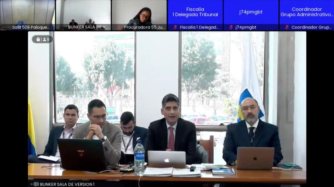 Audiencia de legalización de captura de Nicolás Petro