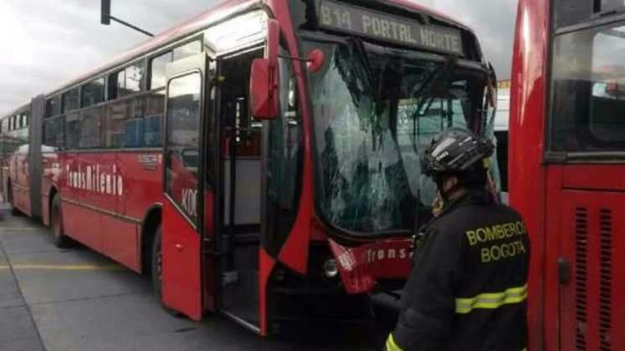 El accidente tuvo lugar en la Avenida Jiménez con carrera 43.