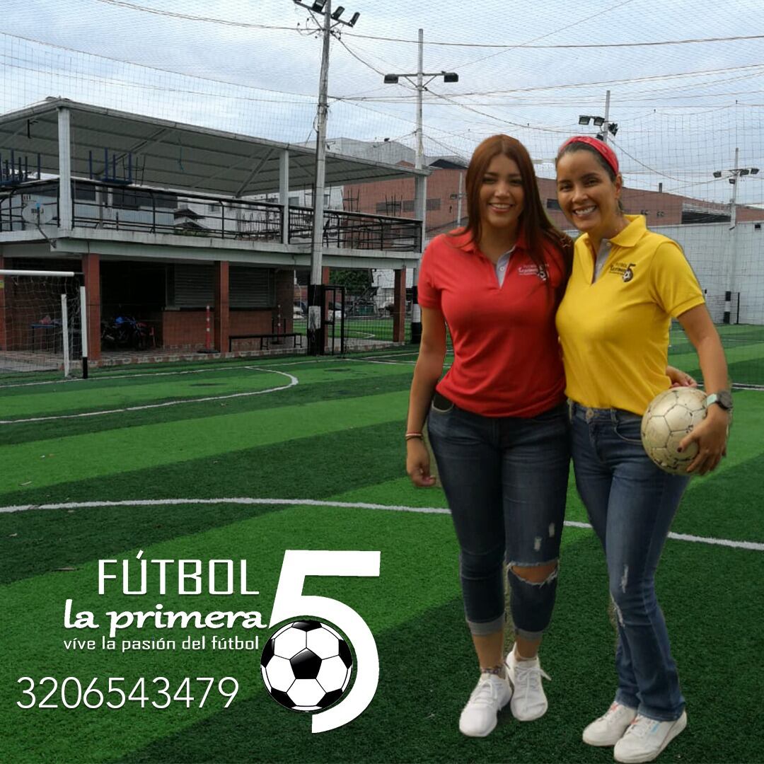 Lilibeth, propietaria de las canchas Fútbol Cinco La Primera.