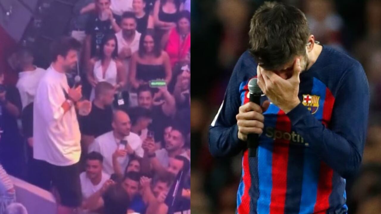 Al español le recordaron a su exnovia y de qué manera. Fotos: Twitter y AP