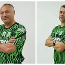 William Amaral, técnico de Nacional y Caio Mello, asistente