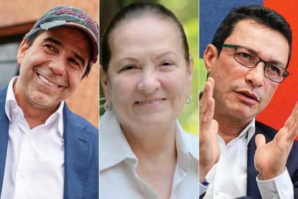 Alejandro Char, Cielo Gnecco y Carlos Caicedo.