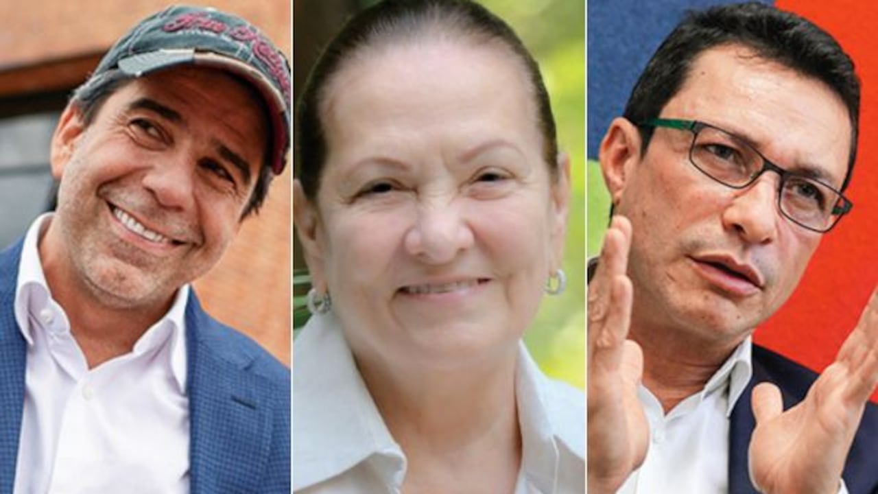 Alejandro Char, Cielo Gnecco y Carlos Caicedo.