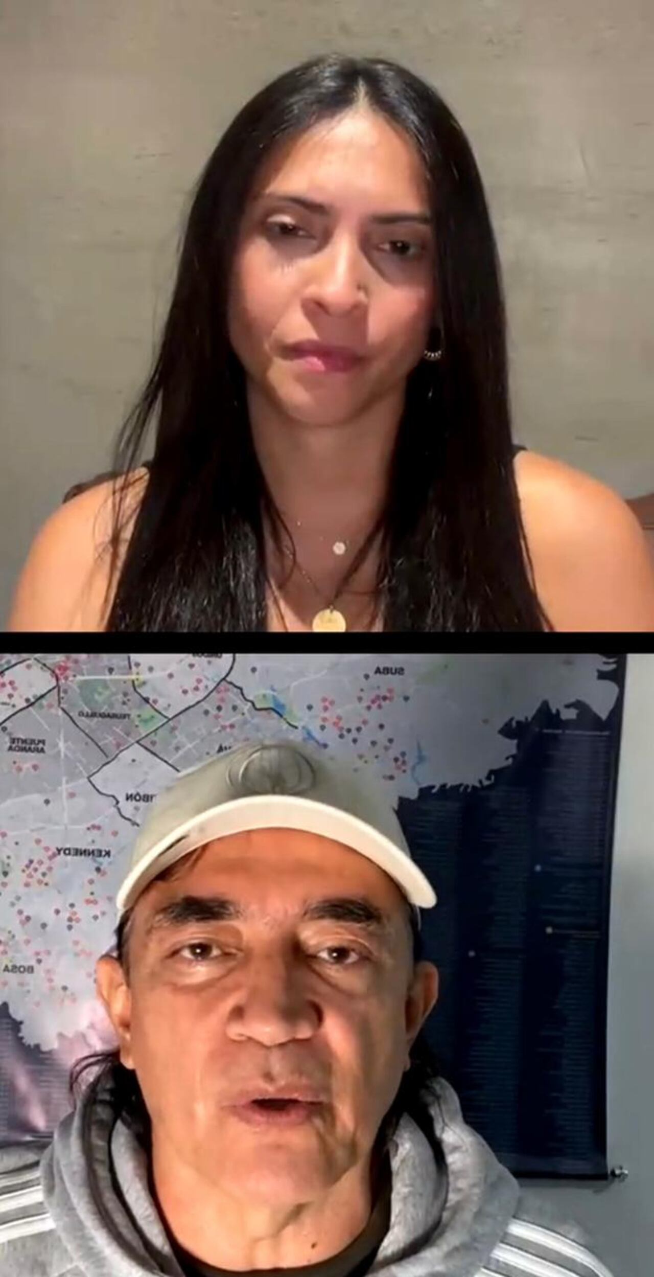 Gustavo Bolívar estuvo en un en vivo de Instagram.