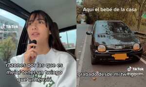 A propósito de la nueva canción de Shakira, la tiktoker Vale Lezcano explicó por qué un Twingo sería mejor que un Ferrari.