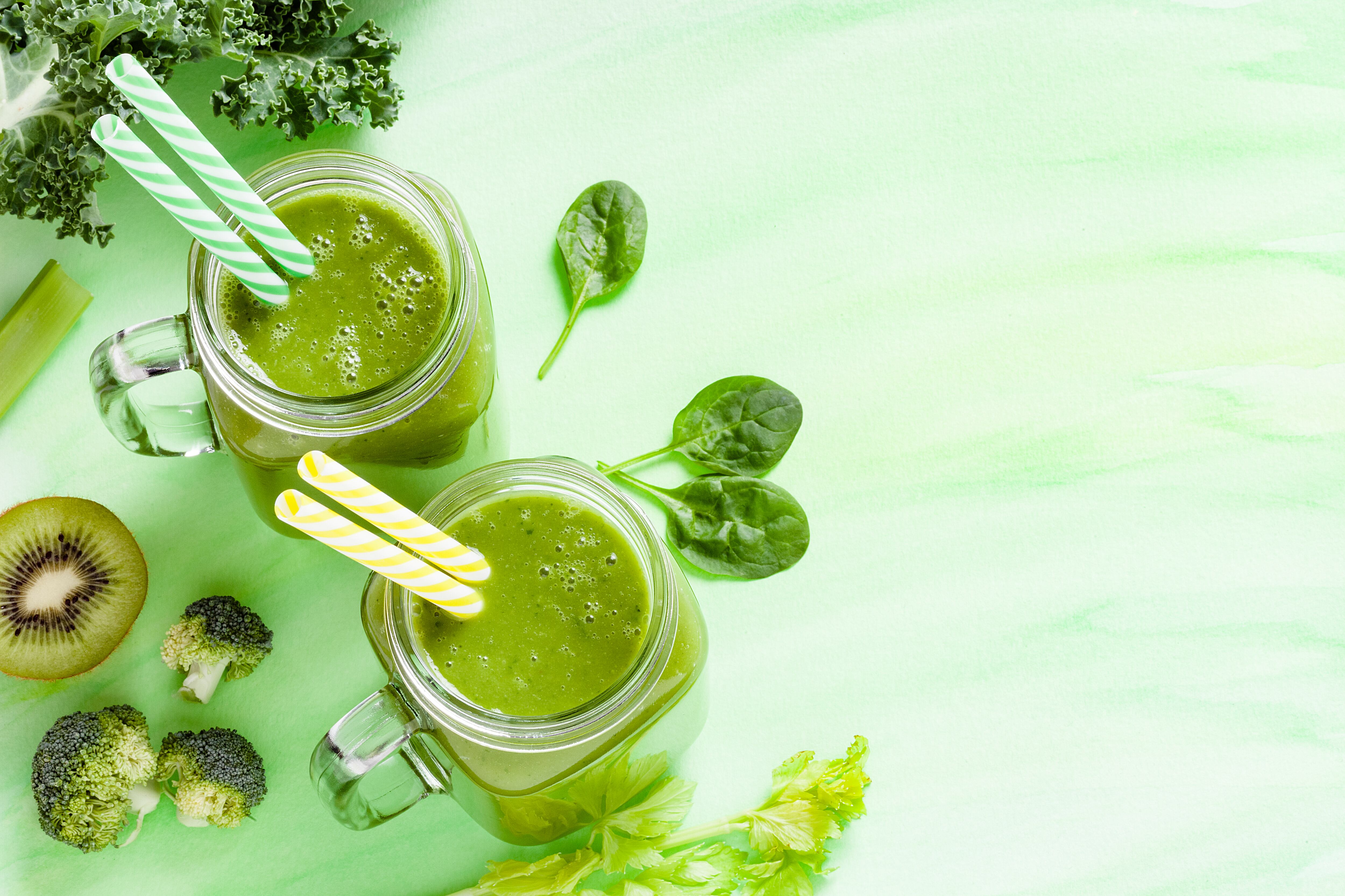 La lechuga y el kiwi producen saciedad.