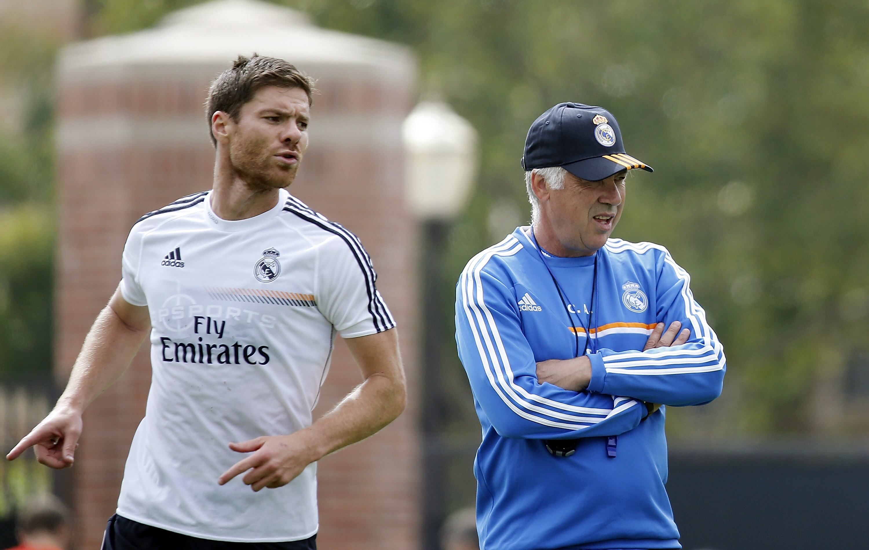 Xabi Alonso fue dirigido por Carlo Ancelotti en el Real Madrid