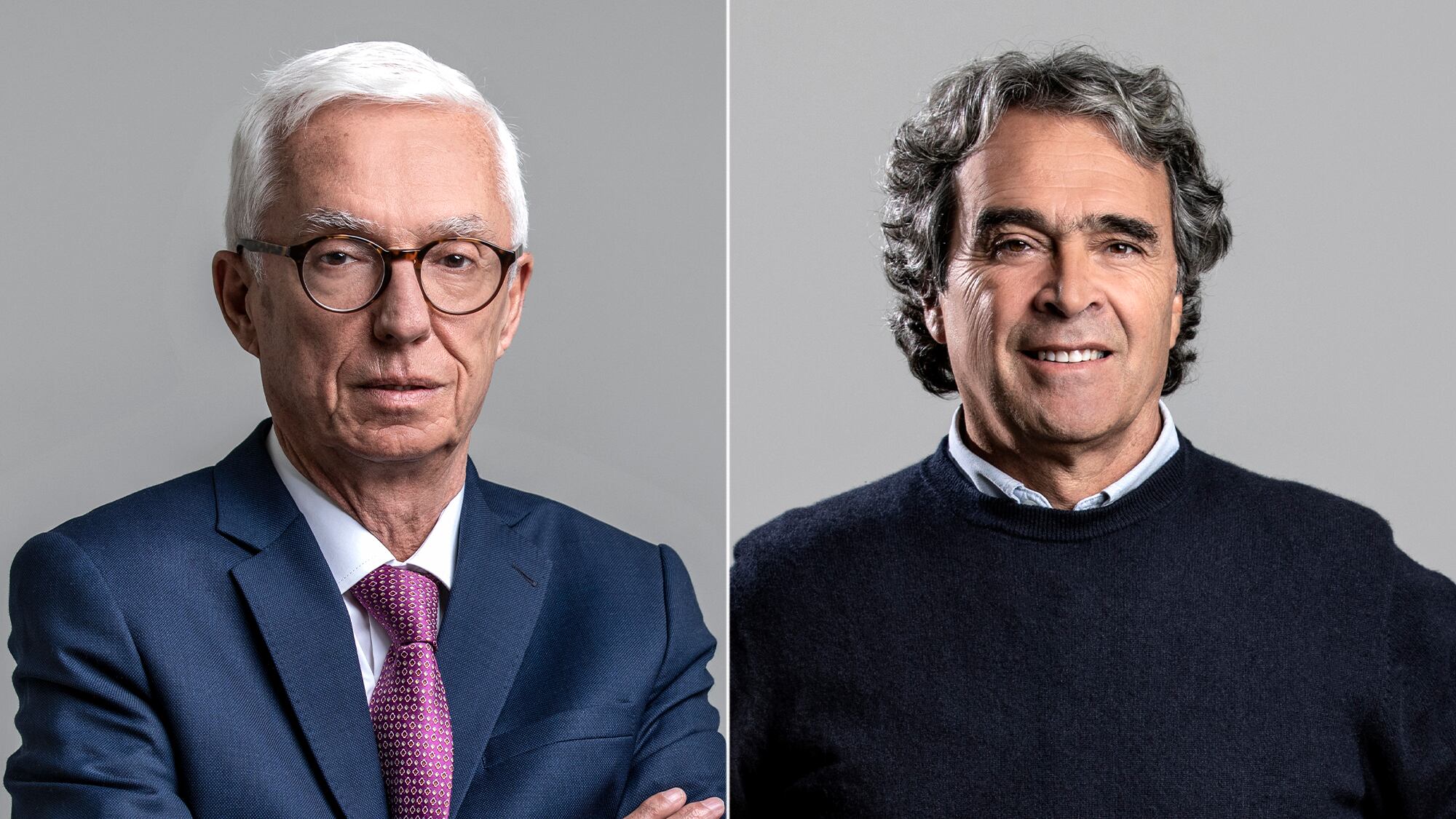 Jorge Robledo y Sergio Fajardo