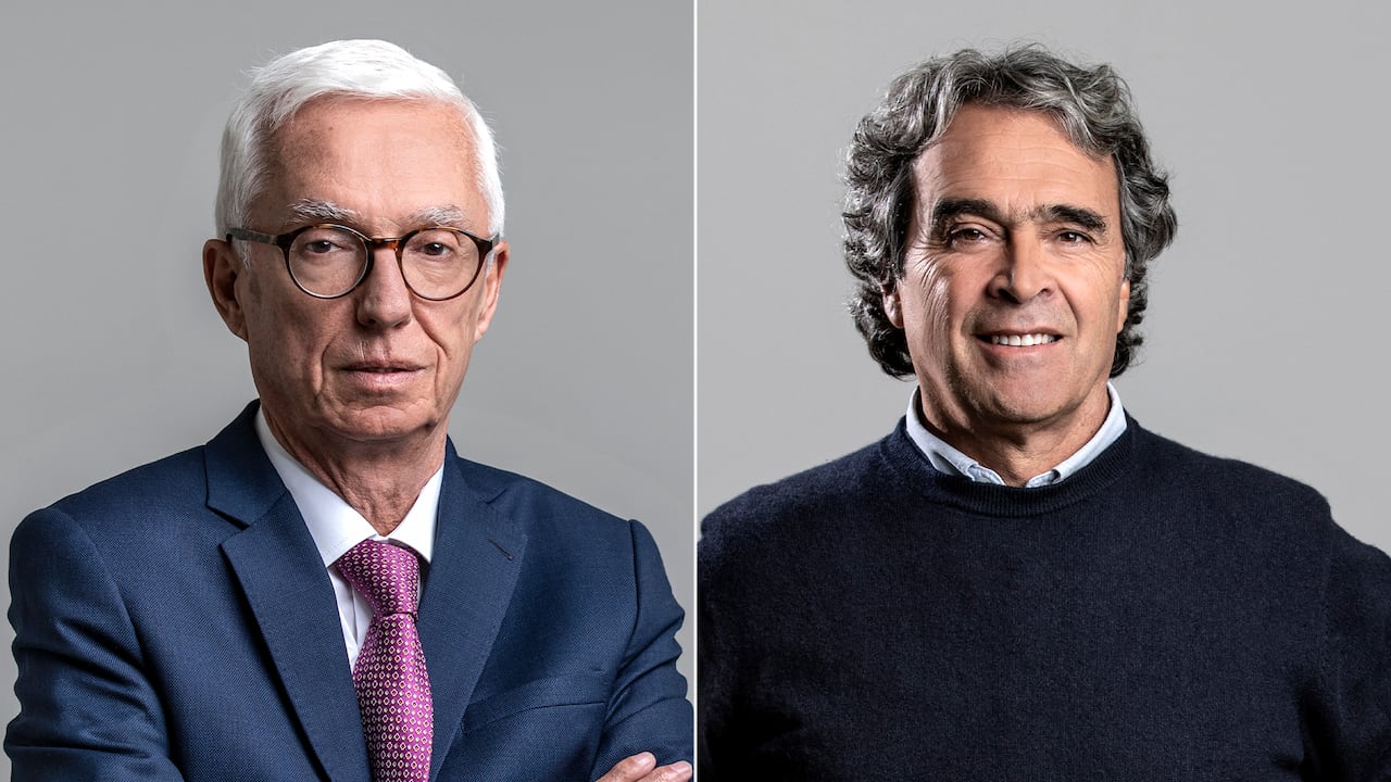 Jorge Enrique Robledo y Sergio Fajardo.